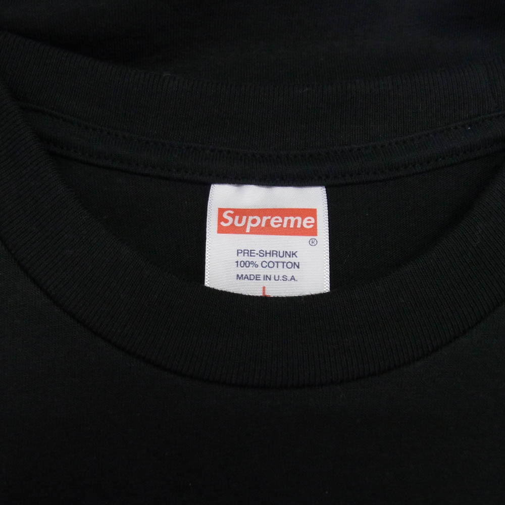 Supreme シュプリーム 23AW Camacho Tee カマチョ Tシャツ 半袖カットソー ブラック ブラック系 L【中古】