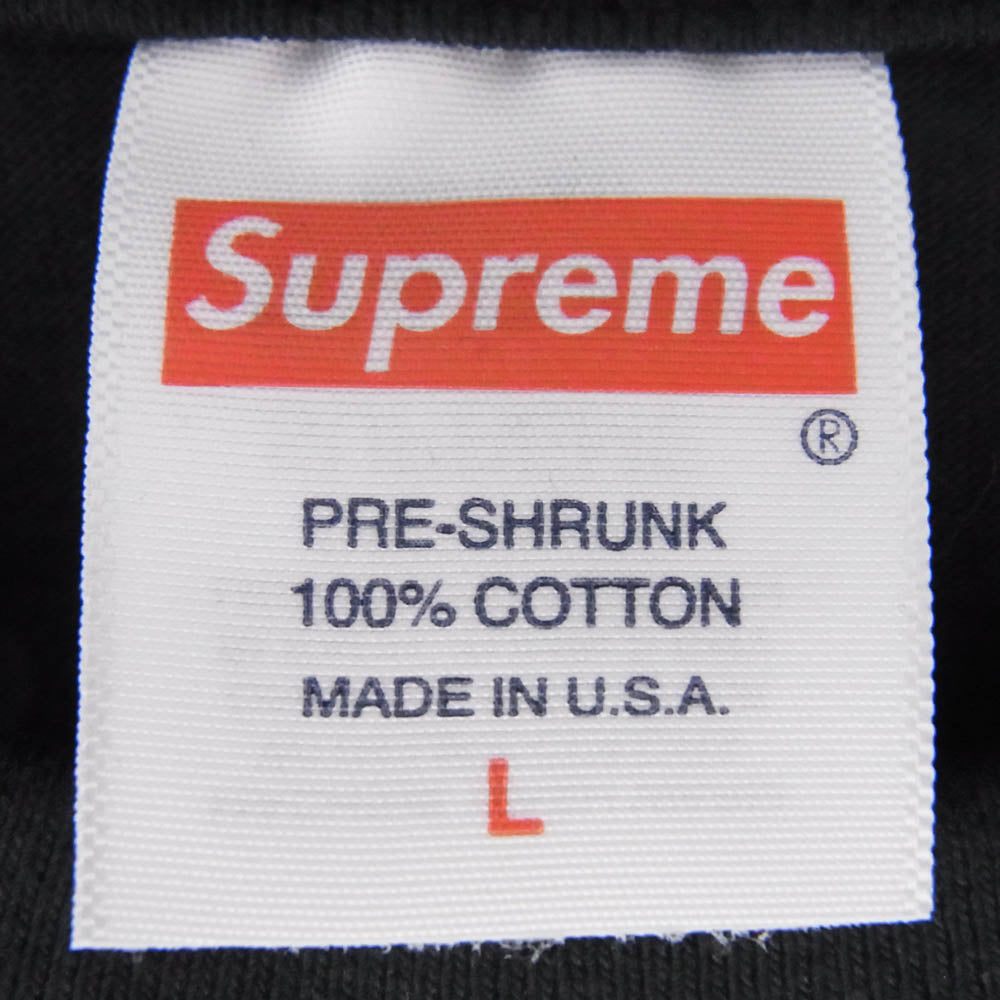 Supreme シュプリーム 23AW Camacho Tee カマチョ Tシャツ 半袖カットソー ブラック ブラック系 L【中古】