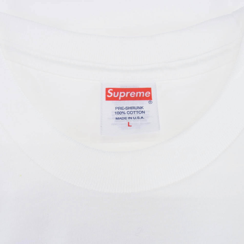 Supreme シュプリーム 23AW Camacho Tee カマチョ Tシャツ 半袖カットソー ホワイト ホワイト系 L【新古品】【未使用】【中古】