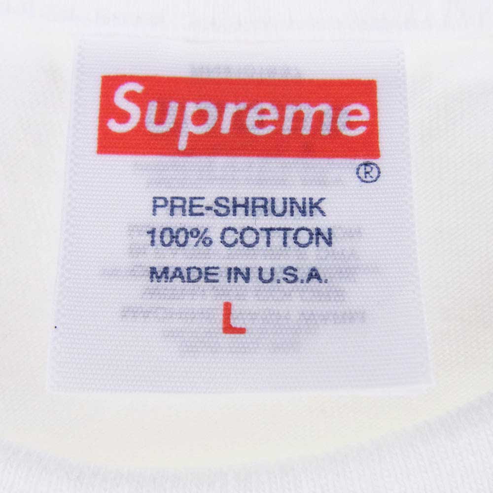 Supreme シュプリーム 23AW Camacho Tee カマチョ Tシャツ 半袖カットソー ホワイト ホワイト系 L【新古品】【未使用】【中古】