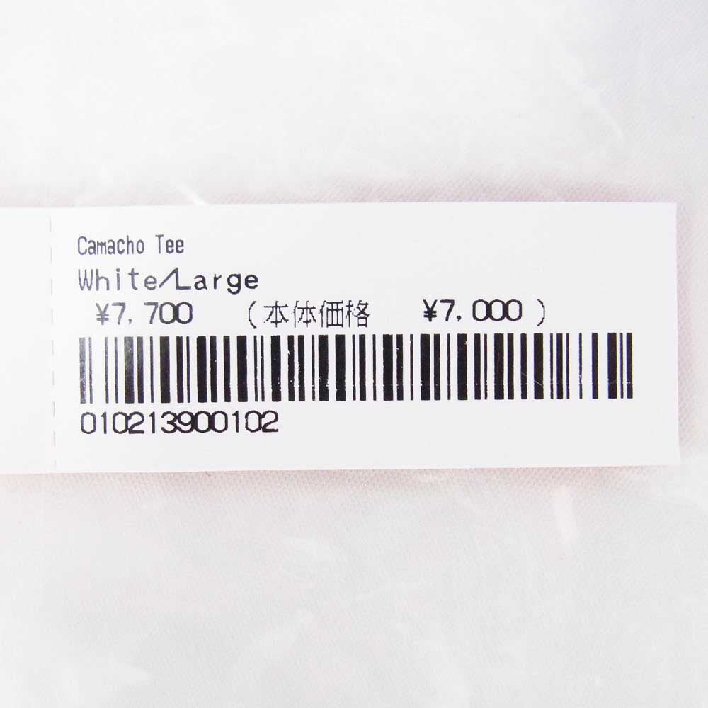 Supreme シュプリーム 23AW Camacho Tee カマチョ Tシャツ 半袖カットソー ホワイト ホワイト系 L【新古品】【未使用】【中古】