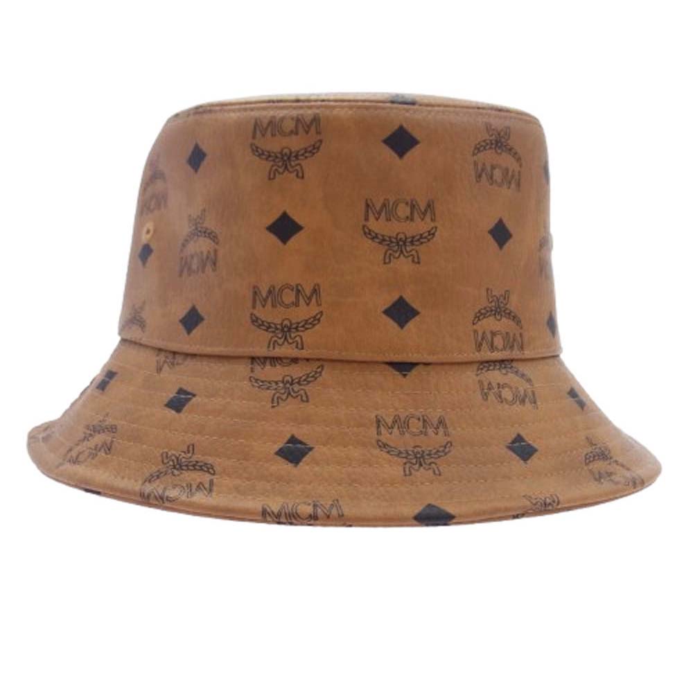 MCM エム・シー・エム MEHDSMM12CO058 Bucket Hat バケット ハット ブラウン系【極上美品】【中古】