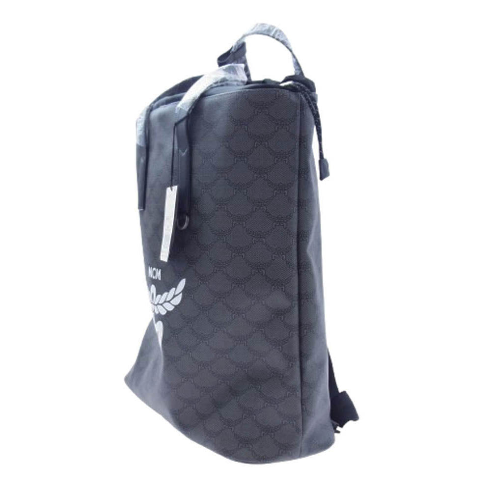 MCM エム・シー・エム mmkesac06 Backpack バックパック 2WAY トート リュック グレー系【極上美品】【中古】