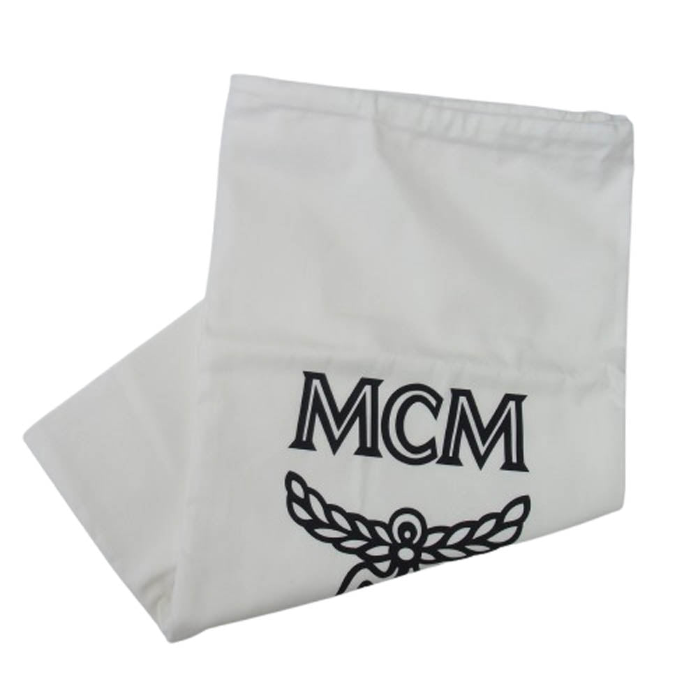 MCM エム・シー・エム mmkesac06 Backpack バックパック 2WAY トート リュック グレー系【極上美品】【中古】
