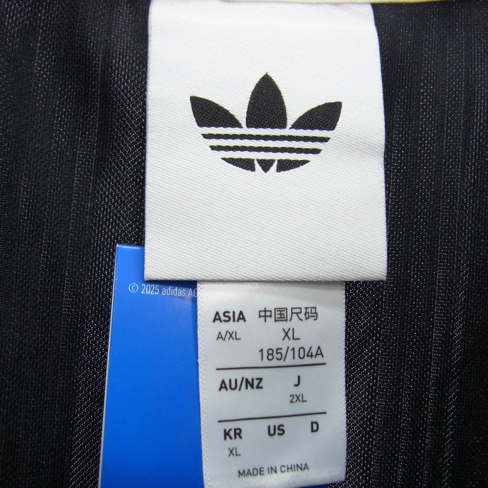 adidas アディダス KT3437 × Oasis LIVE ‘25 オアシス 日本限定 ツアー ジャカード ジャージ 半袖ポロシャツ ブラック系 XXL【新古品】【未使用】【中古】