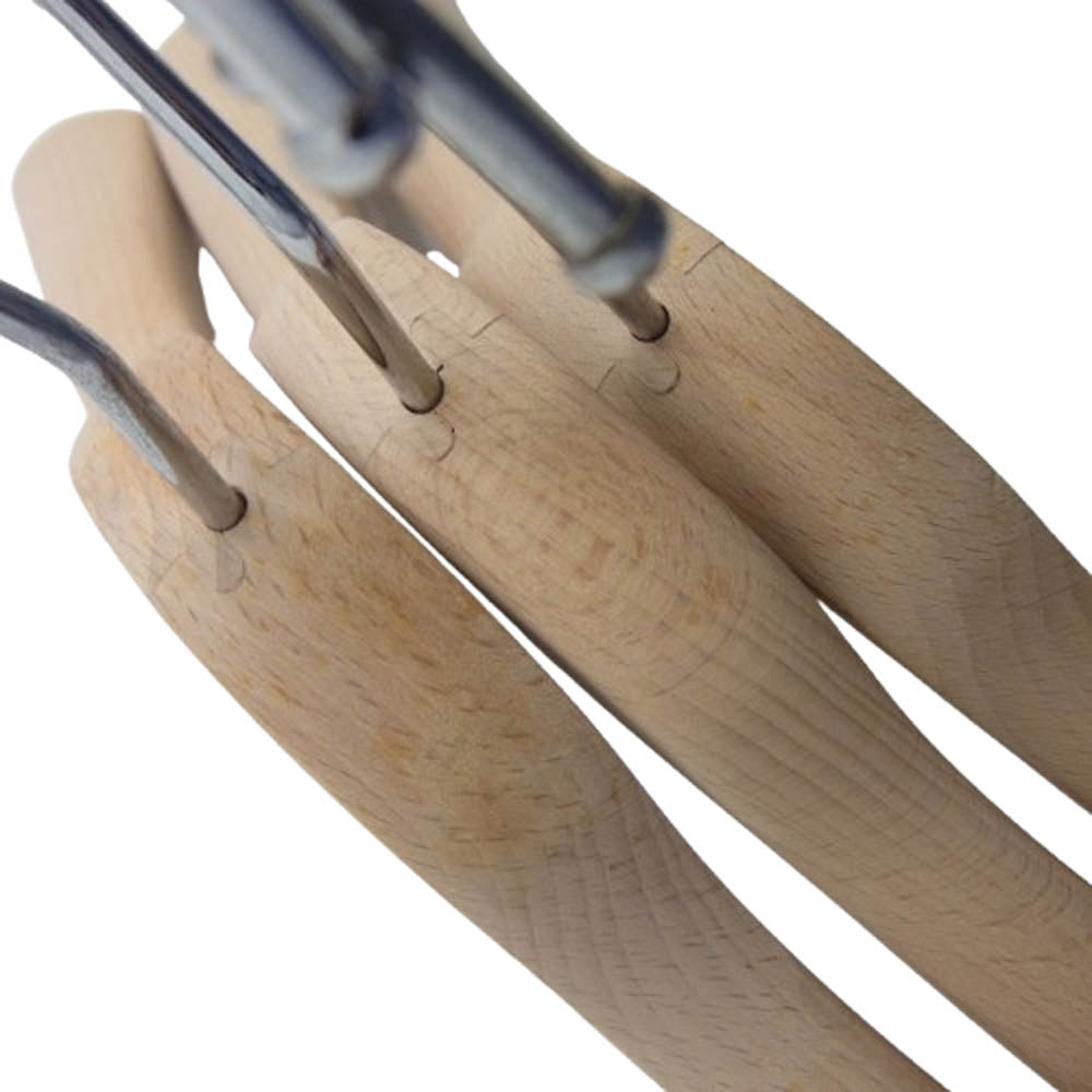 TOY'S McCOY トイズマッコイ TMA2218 WOOD HANGER SET オリジナル ウッド ハンガー 3本セット ベージュ系【中古】