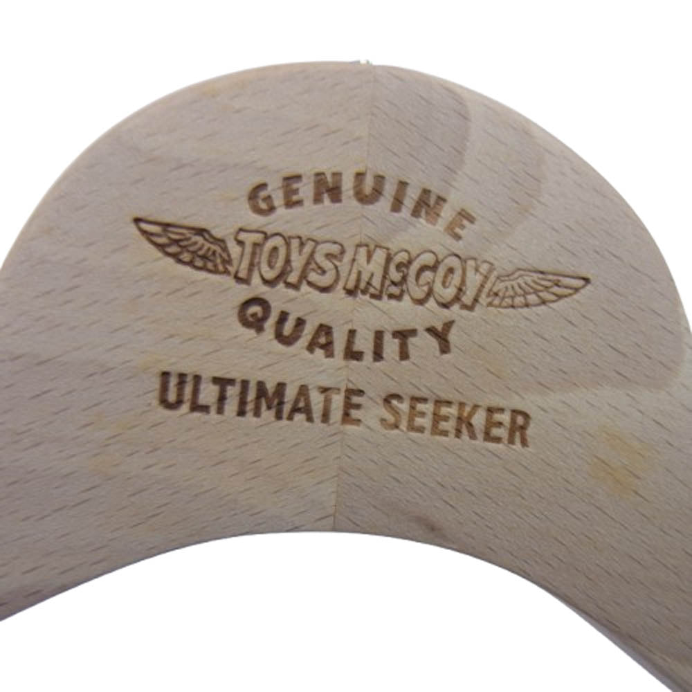 TOY'S McCOY トイズマッコイ TMA2218 WOOD HANGER SET オリジナル ウッド ハンガー 3本セット ベージュ系【中古】