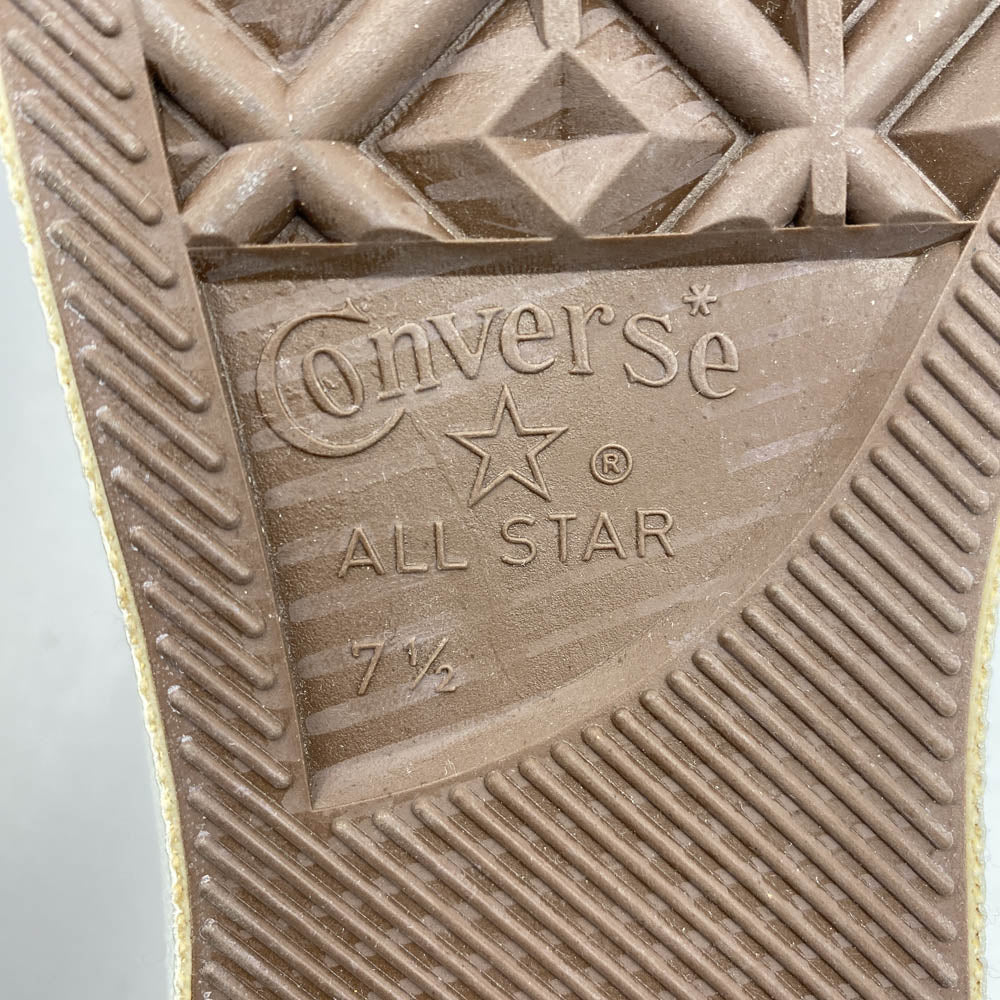 CONVERSE コンバース 90s USA製 デッドストック ALL STAR オールスター ローカット スニーカー ネイビー 箱付 ブルー系 7.5【中古】