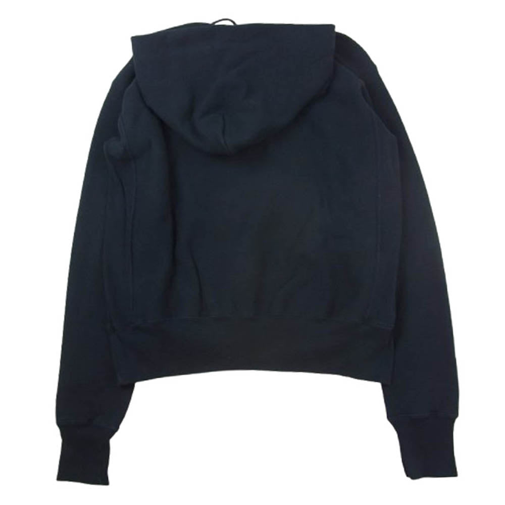 Champion チャンピオン C5-U101 USA製 赤単タグ 復刻 UCLA Reverse Weave Hooded Sweat Shirt リバースウィーブ フーデッド スウェットシャツ L ネイビー系 L【中古】