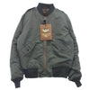 Buzz Rickson's バズリクソンズ BR14870 SKYLINE CLOTHING CORPORATION L-2B スカイラインクロージング社 ミリタリー フライト ジャケット M グリーン系 M【極上美品】【中古】