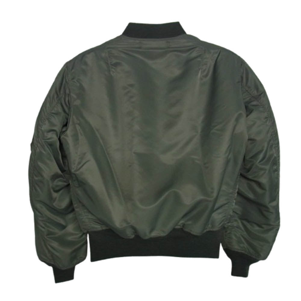 Buzz Rickson's バズリクソンズ BR14900 ALBERT TURNER アルバートターナー社 1955年モデル 復刻 MA-1 ミリタリー フライト ジャケット M グリーン系 M【中古】