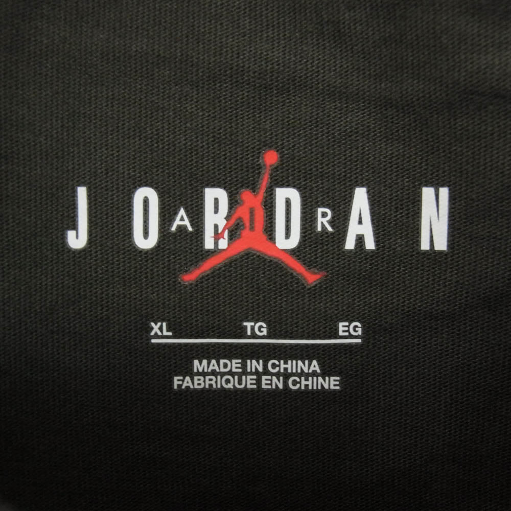 NIKE ナイキ FN5333-355 JORDAN BRAND AS MJ PSG SS LOGO TEE ジョーダン ブランド ジョーダン PSG ロゴ S/S Tシャツ チャコール系 XL【極上美品】【中古】
