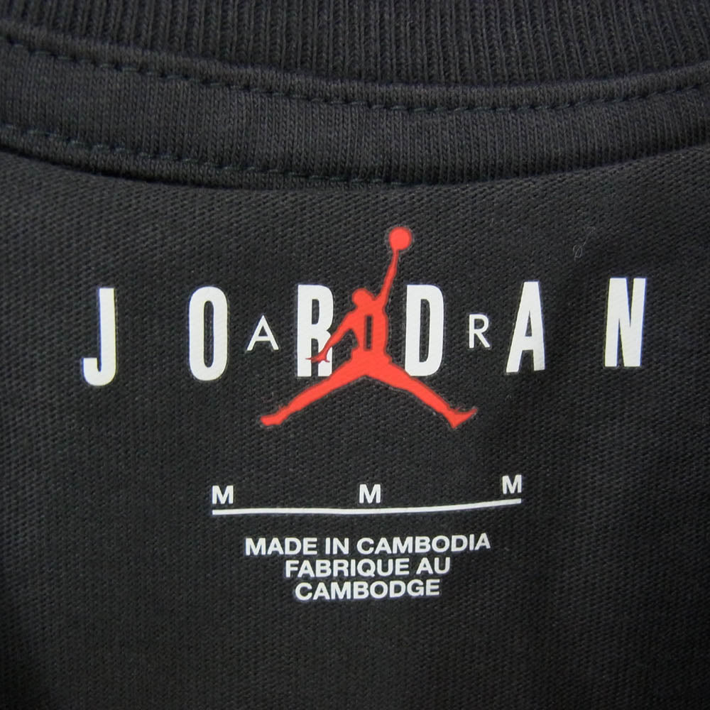 NIKE ナイキ FV7728-045 JORDAN BRAND MJ PSG SS LOGO TEE ジョーダン PSG ロゴ S/S Tシャツ チャコール系 M【極上美品】【中古】