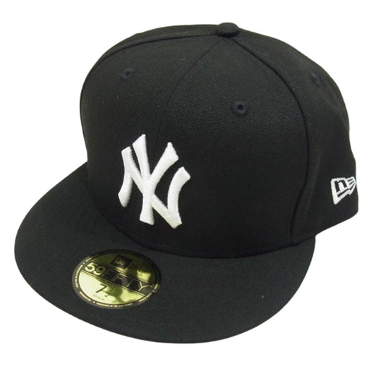 NEW ERA ニューエラ 59fifty New York Yankees ニューヨーク ヤンキース ベースボール キャップ 帽子 ブラック系【新古品】【未使用】【中古】