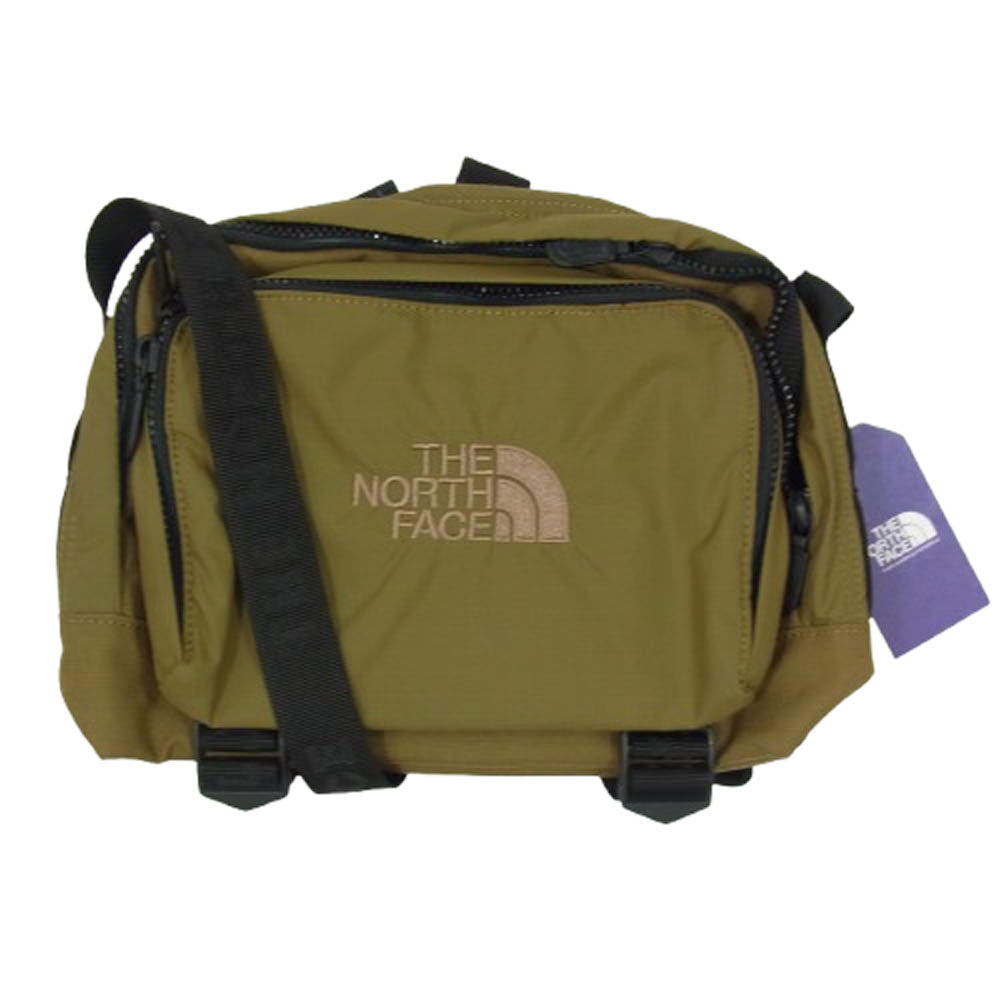 THE NORTH FACE ノースフェイス NN7305N CORDURA Nylon Shoulder Bag コーデュラナイロン ショルダー バッグ ライトブラウン系【新古品】【未使用】【中古】