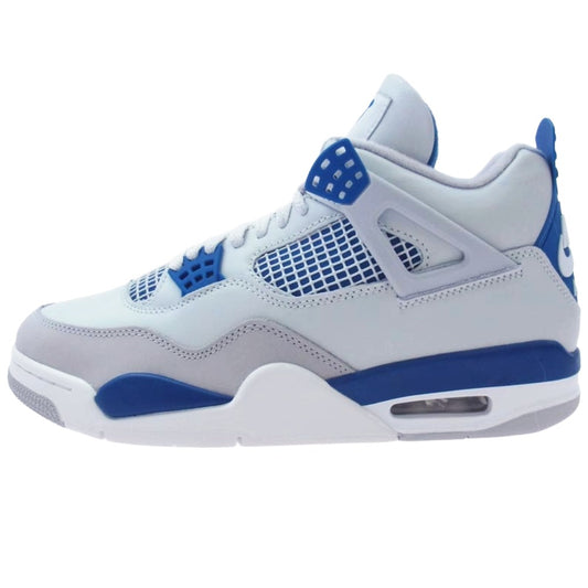 NIKE ナイキ FV5029-141 Air Jordan 4 Retro Industrial Blue エアジョーダン4 レトロ インダストリアルブルー スニーカー オフホワイト系 マリンブルー系 27cm【新古品】【未使用】【中古】
