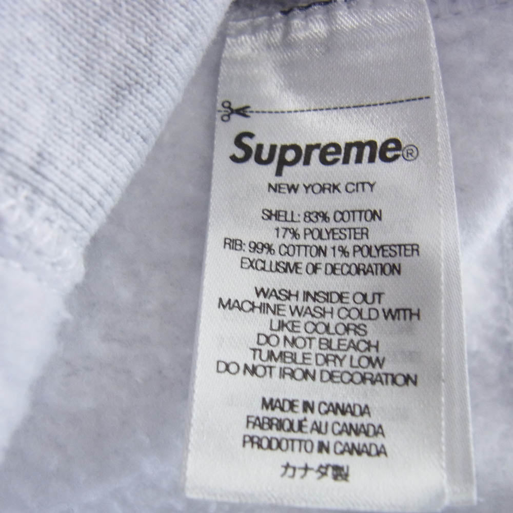 Supreme シュプリーム 23AW Box Logo Hooded Sweatshirt ボックスロゴ フーデッド スウェットシャツ フーディー パーカー グレー系 M【美品】【中古】