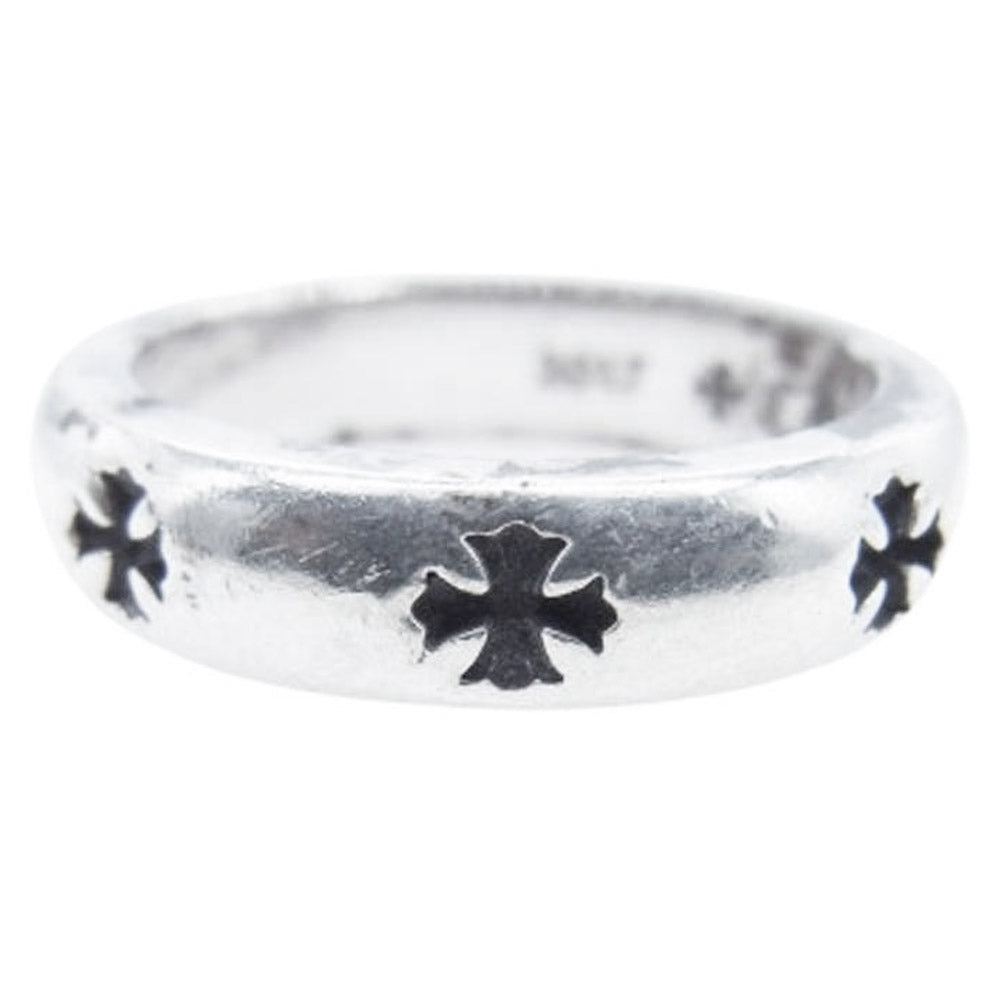 CHROME HEARTS クロムハーツ（原本無） NEGATIVE CH PLUS ネガティブ CHプラス リング シルバー系 19号【中古】