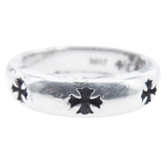 CHROME HEARTS クロムハーツ（原本無） NEGATIVE CH PLUS ネガティブ CHプラス リング シルバー系 19号【中古】