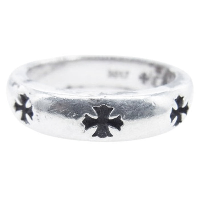 CHROME HEARTS クロムハーツ（原本無） NEGATIVE CH PLUS ネガティブ CHプラス リング シルバー系 19号【中古】