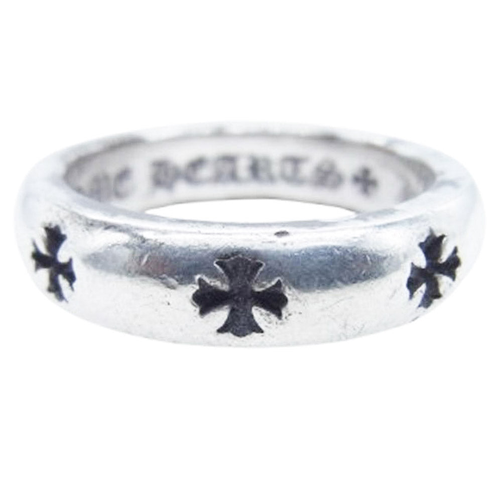 CHROME HEARTS クロムハーツ（原本無） NEGATIVE CH PLUS ネガティブ CHプラス リング シルバー系 19号【中古】