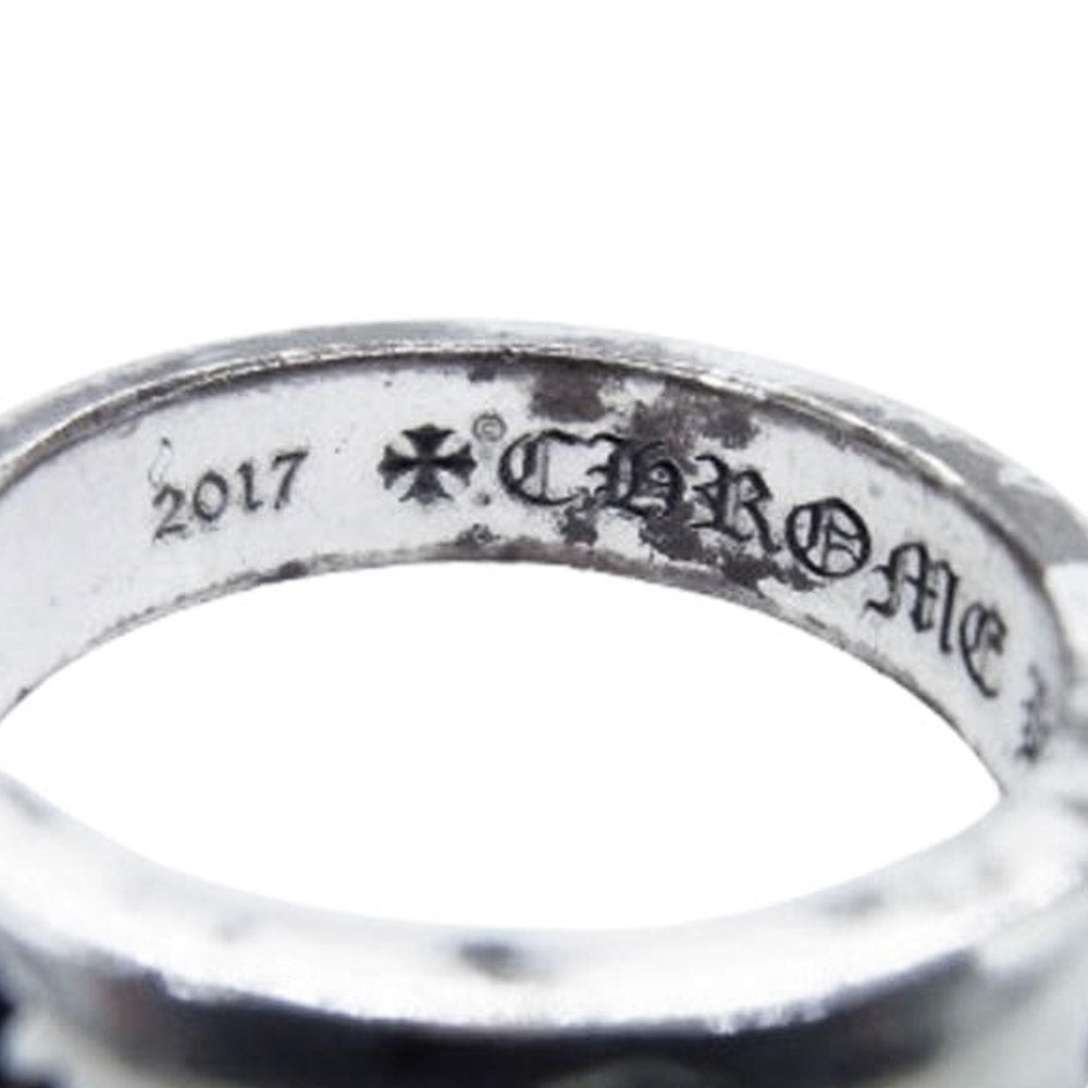 CHROME HEARTS クロムハーツ（原本無） NEGATIVE CH PLUS ネガティブ CHプラス リング シルバー系 19号【中古】