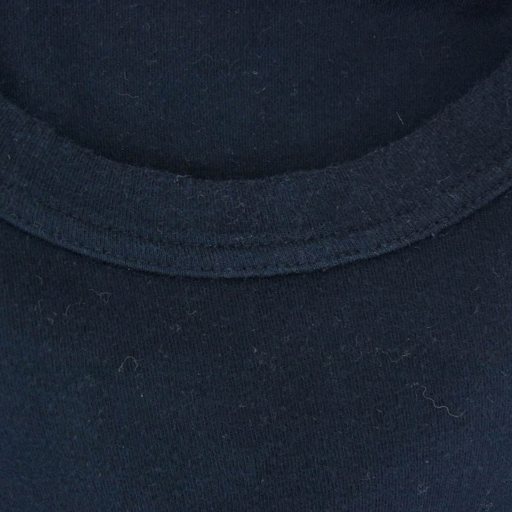 HYSTERIC GLAMOUR ヒステリックグラマー 02191CT30 HYS CLUB ポケット付き クルーネック 半袖 Tシャツ ダークネイビー系 M【中古】