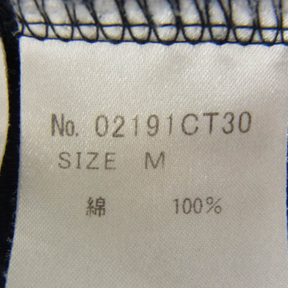 HYSTERIC GLAMOUR ヒステリックグラマー 02191CT30 HYS CLUB ポケット付き クルーネック 半袖 Tシャツ ダークネイビー系 M【中古】