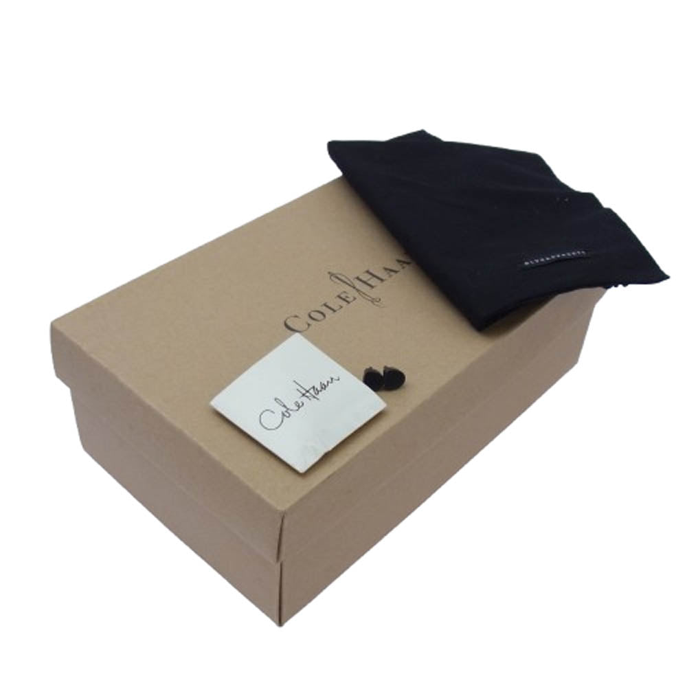 COLE HAAN コールハーン D36771 LUCINDA AIR OX PUMP レザー ウィングチップ ハイヒール パンプス オフホワイト系 7.5【中古】