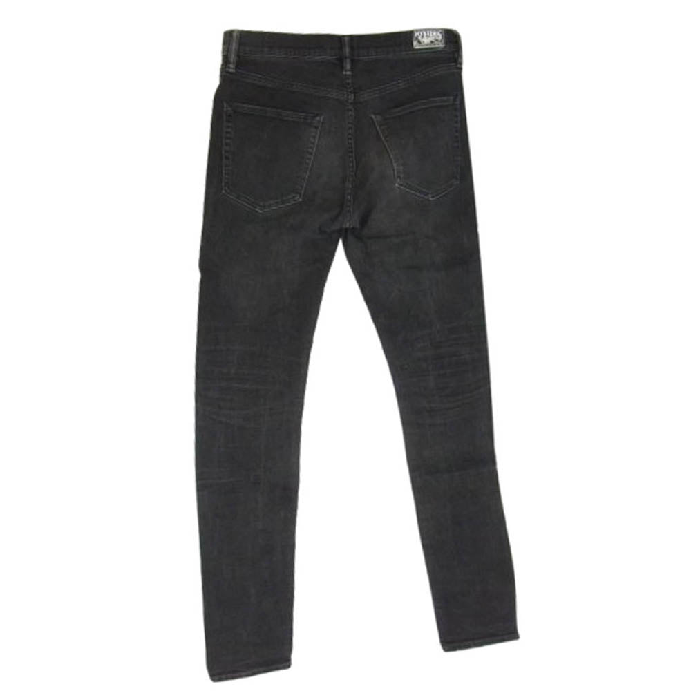 HYSTERIC GLAMOUR ヒステリックグラマー 0261AP14 スタッズ ダメージ加工 デニムパンツ ジーンズ ブラック系 30【中古】