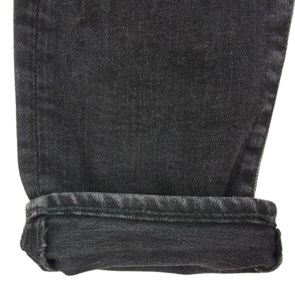 HYSTERIC GLAMOUR ヒステリックグラマー 0261AP14 スタッズ ダメージ加工 デニムパンツ ジーンズ ブラック系 30【中古】