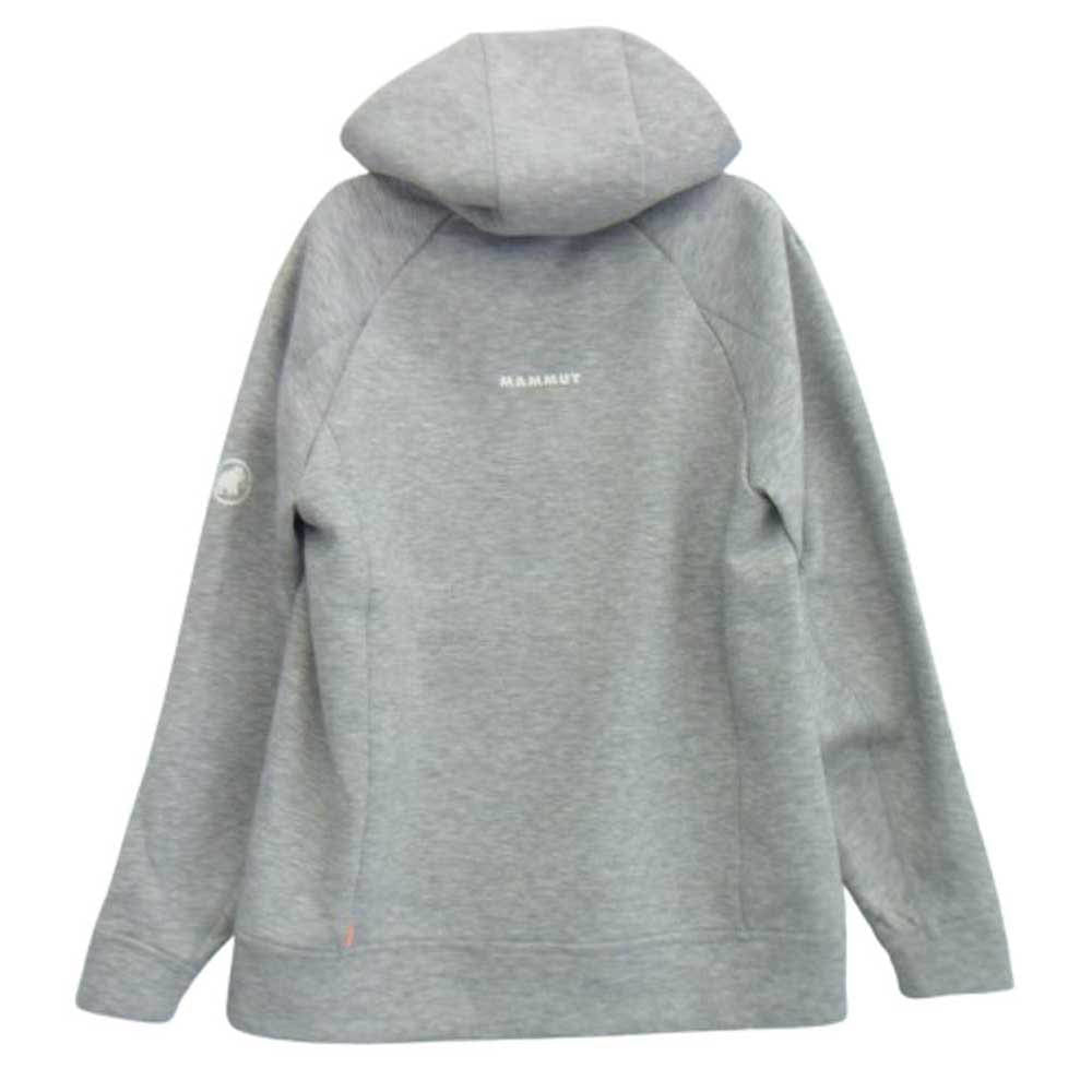 Mammut マムート 1014-04990 ミッドレイヤー フーディ アジアンフィット パーカー グレー系 L【中古】