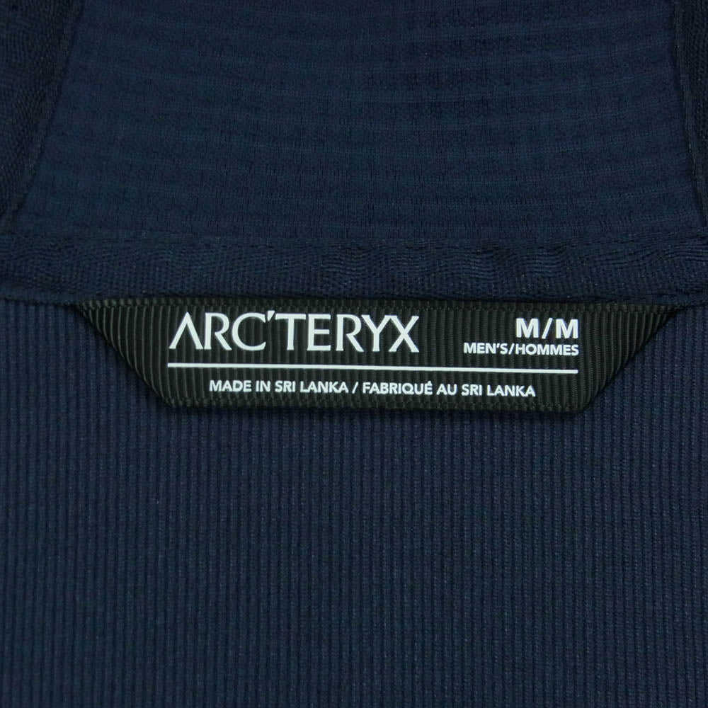 ARC'TERYX アークテリクス X000009918 Olera Full-Zip Hoody オレラ フルジップ フーディ ジップ パーカー ダークネイビー系 M【極上美品】【中古】