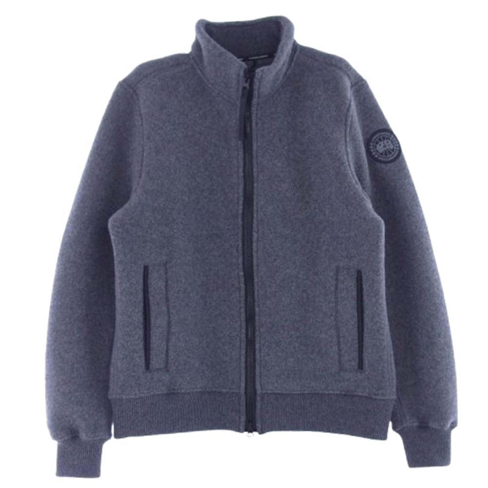 CANADA GOOSE カナダグース 7049MB Black Label Lawson Jacket Kind Fleece ローソンジャケット カインドフリース グレー系 M【極上美品】【中古】