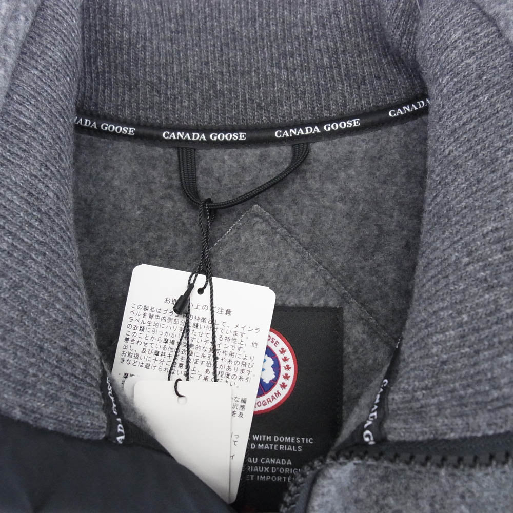 CANADA GOOSE カナダグース 7049MB Black Label Lawson Jacket Kind Fleece ローソンジャケット カインドフリース グレー系 M【極上美品】【中古】