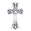 CHROME HEARTS クロムハーツ（原本有） DBL CH CRS SML スモールダブルCHクロス ペンダント ネックレス トップ シルバー系【中古】