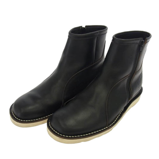 Danner ダナー D-4107 WORKFORCE ワークフォース サイドジップ ワークブーツ ブラック系 8【中古】