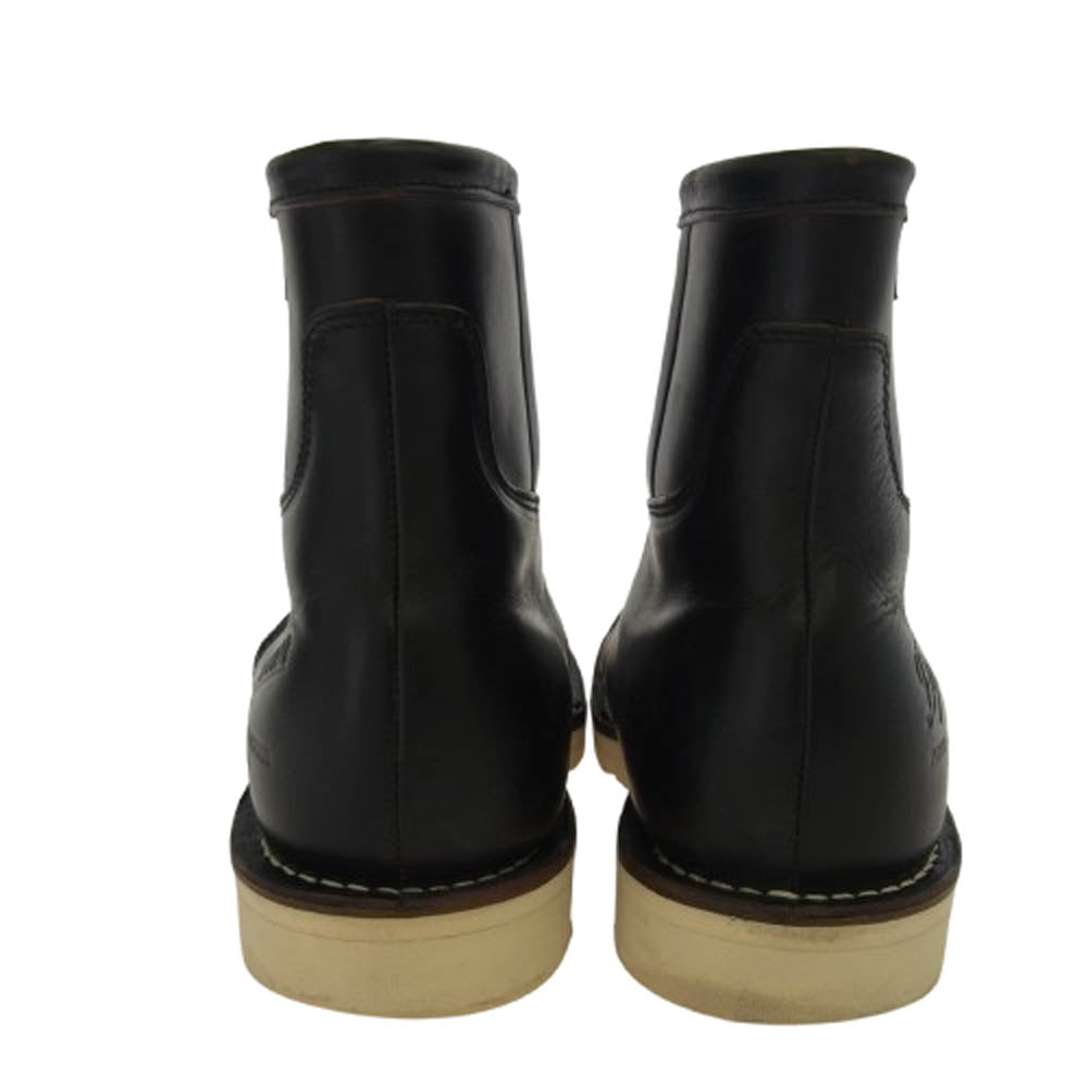 Danner ダナー D-4107 WORKFORCE ワークフォース サイドジップ ワークブーツ ブラック系 8【中古】