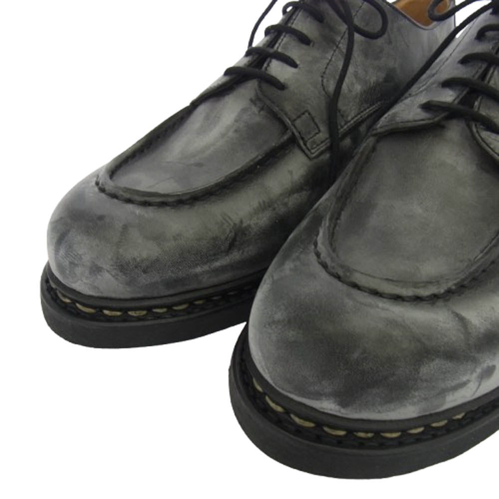 Paraboot パラブーツ 710709 CHAMBORD TEX NOIRE LIS NOIR シャンボード ブラック系 グレー系 7.5【新古品】【未使用】【中古】