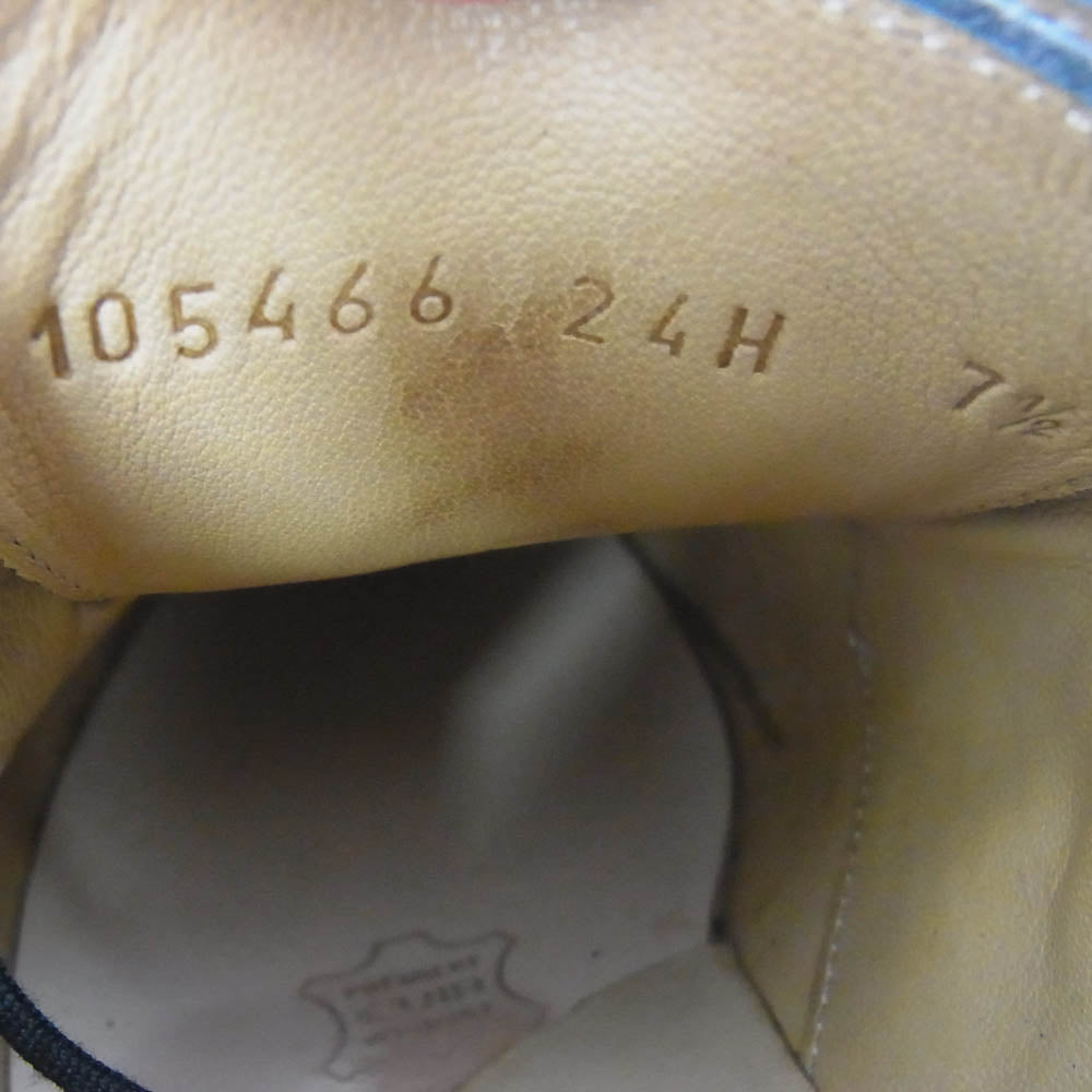 Paraboot パラブーツ 710709 CHAMBORD TEX NOIRE LIS NOIR シャンボード ブラック系 グレー系 7.5【新古品】【未使用】【中古】