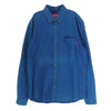 Supreme シュプリーム Denim Shirt BD ボタンダウン 長袖 デニムシャツ インディゴブルー系 M【中古】