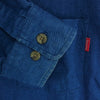 Supreme シュプリーム Denim Shirt BD ボタンダウン 長袖 デニムシャツ インディゴブルー系 M【中古】