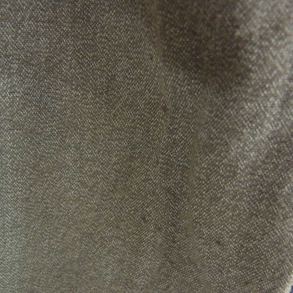 COMOLI コモリ 22SS V01-02020 ヨリ杢 オープンカラー 長袖 シャツ グレー系 2【中古】