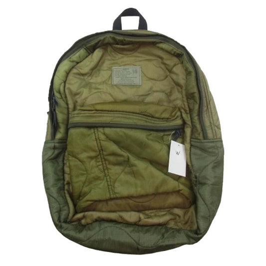 アス M-65 Quilted Back Packs キルテッド バックパック リュック バッグ カーキ系【新古品】【未使用】【中古】