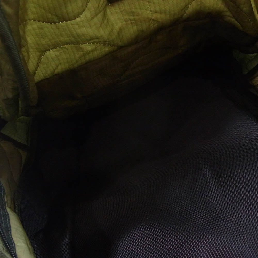 アス M-65 Quilted Back Packs キルテッド バックパック リュック バッグ カーキ系【新古品】【未使用】【中古】