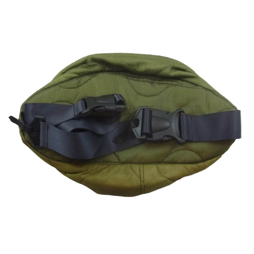 アス M-65 Quilted Liner Body Bag キルティング ライナー ボディ バッグ カーキ系【中古】