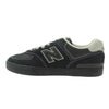 NEW BALANCE ニューバランス MM574VBB NUMERIC ヌメリック 574 バルカナイズ ローカット スニーカー ブラック系 グレー系 28.5cm【中古】