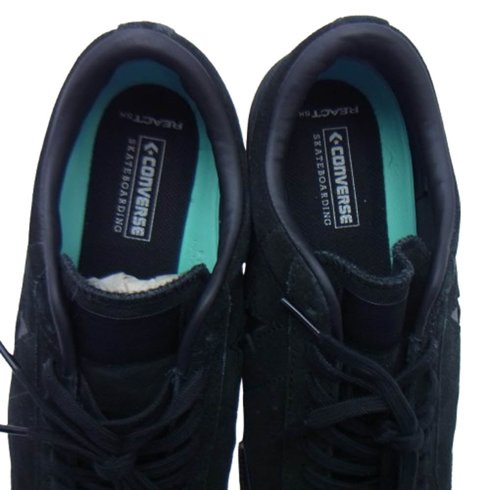 CONVERSE コンバース 1SE205 ONE STAR SK 50周年モデル ワンスター ローカット スエード スニーカー ブラック系 28cm【中古】