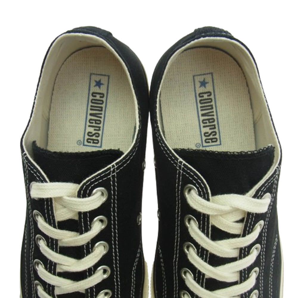 CONVERSE コンバース 1SE384 ALL STAR LGCY OX オールスター レガシー オックスフォード ローカット スニーカー ブラック系 オフホワイト系 27.5cm【中古】