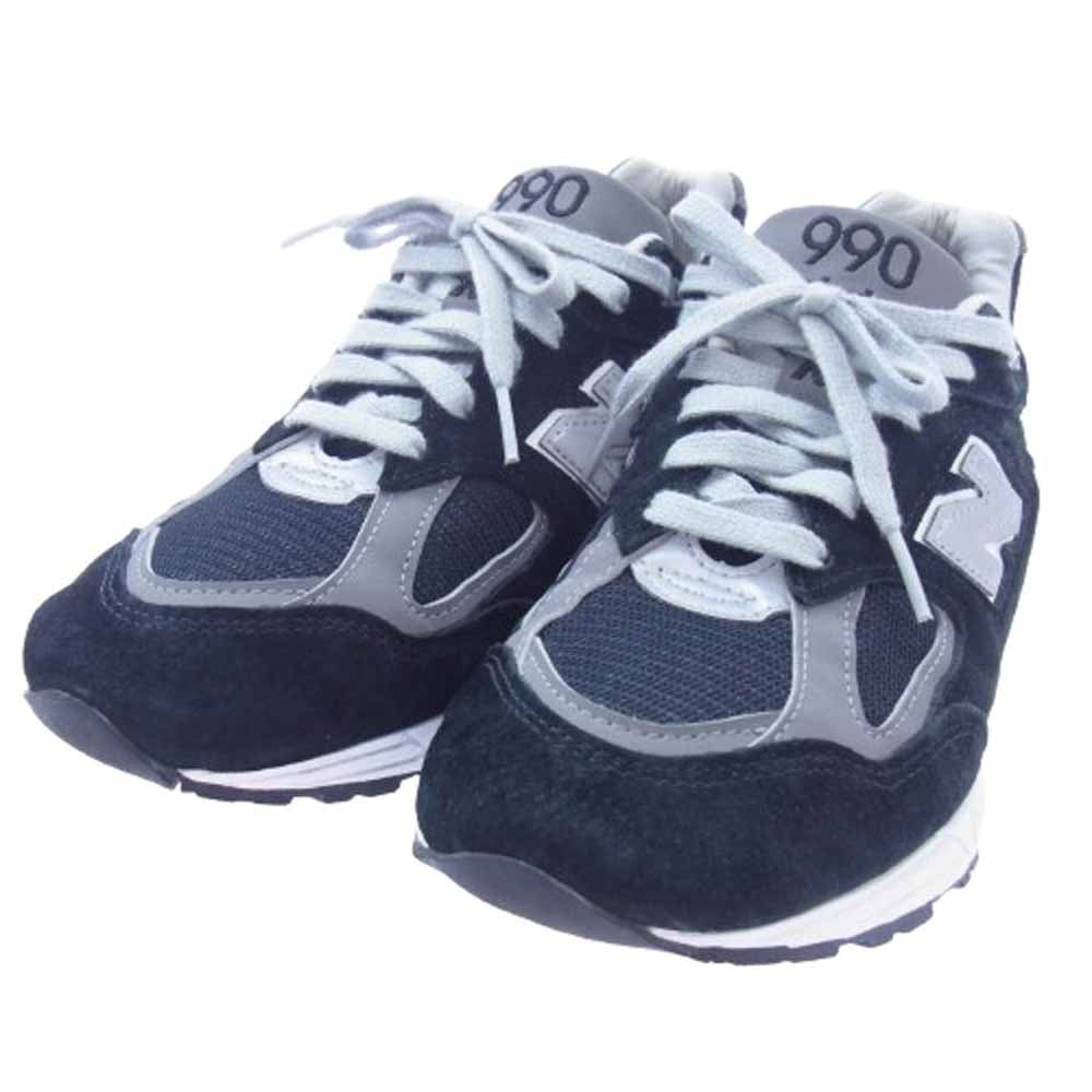 NEW BALANCE ニューバランス M990BL2 Black スニーカー　 ブラック系 グレー系 26.5cm【中古】